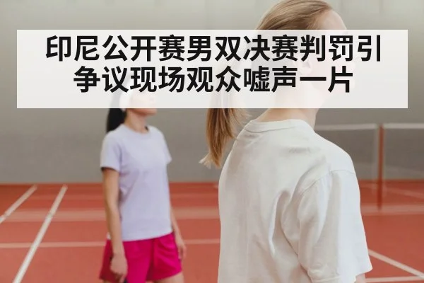 印尼公开赛男双决赛判罚引争议现场观众嘘声一片